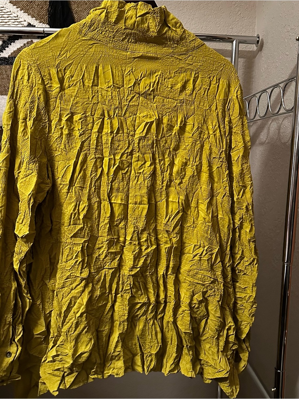 Chalet et Cici “Emilee” Celery shirt - Sz L- NWOT - Picture 5 of 6